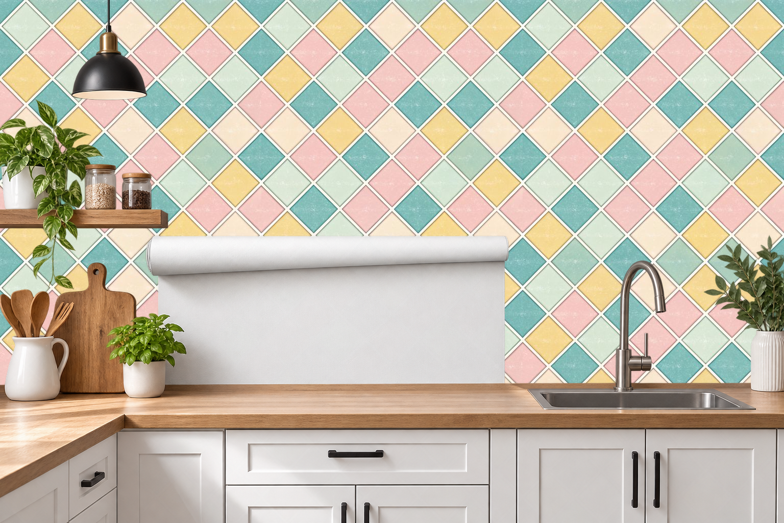 Design 402 — Roll — Kitchen Backsplash