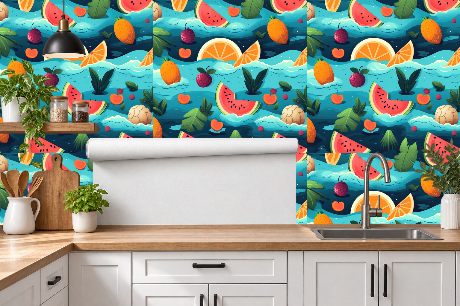 Design 85 — Roll — Kitchen Backsplash