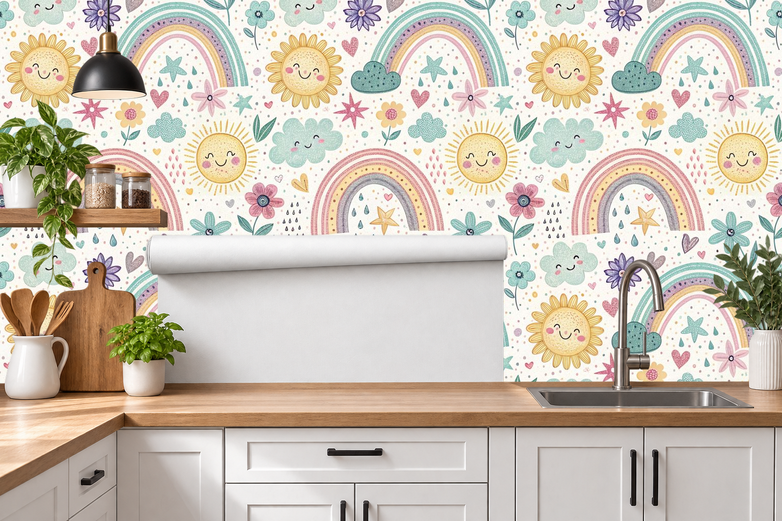 Design 382 — Roll — Kitchen Backsplash