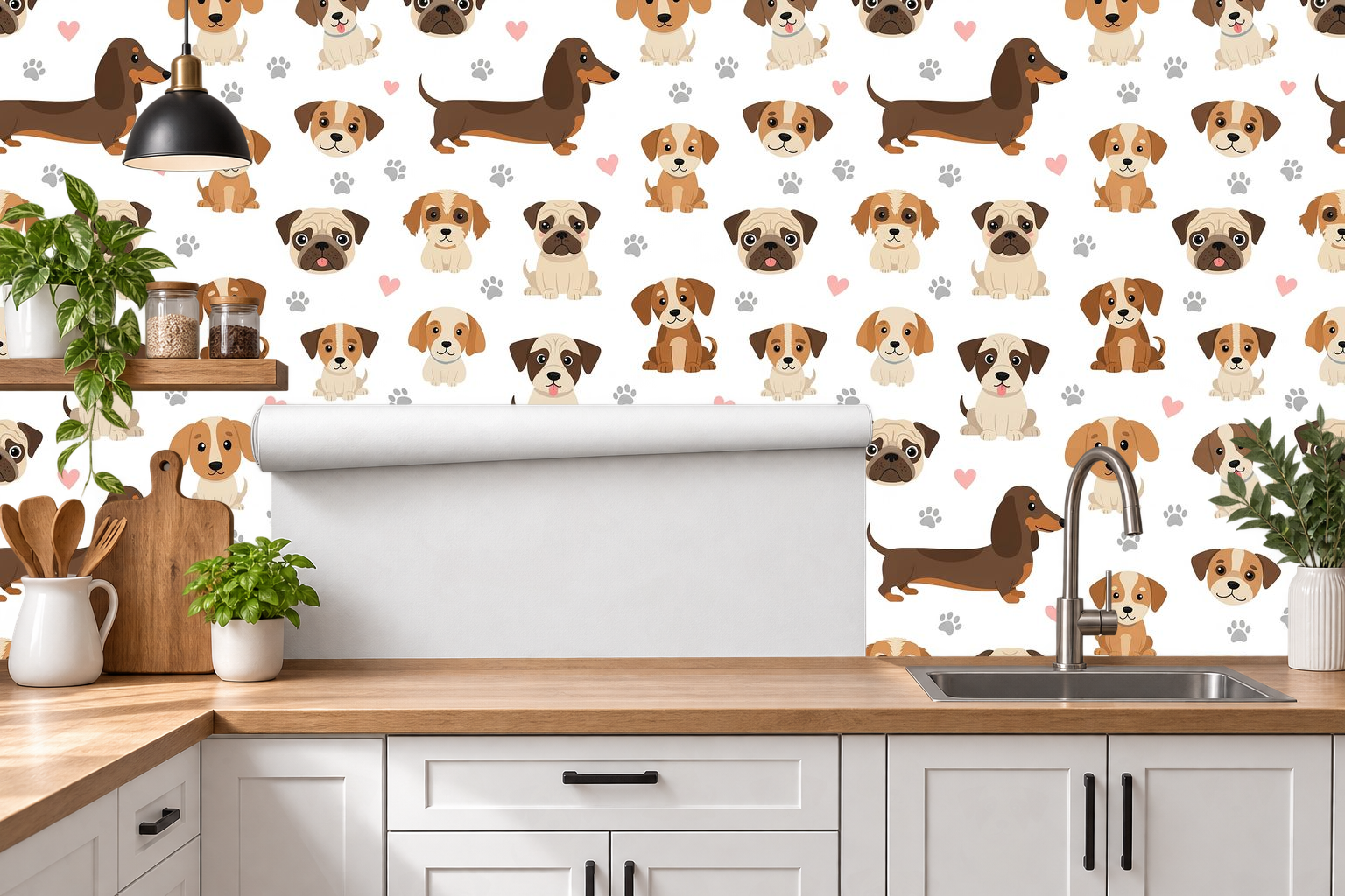 Design 117 — Roll — Kitchen Backsplash