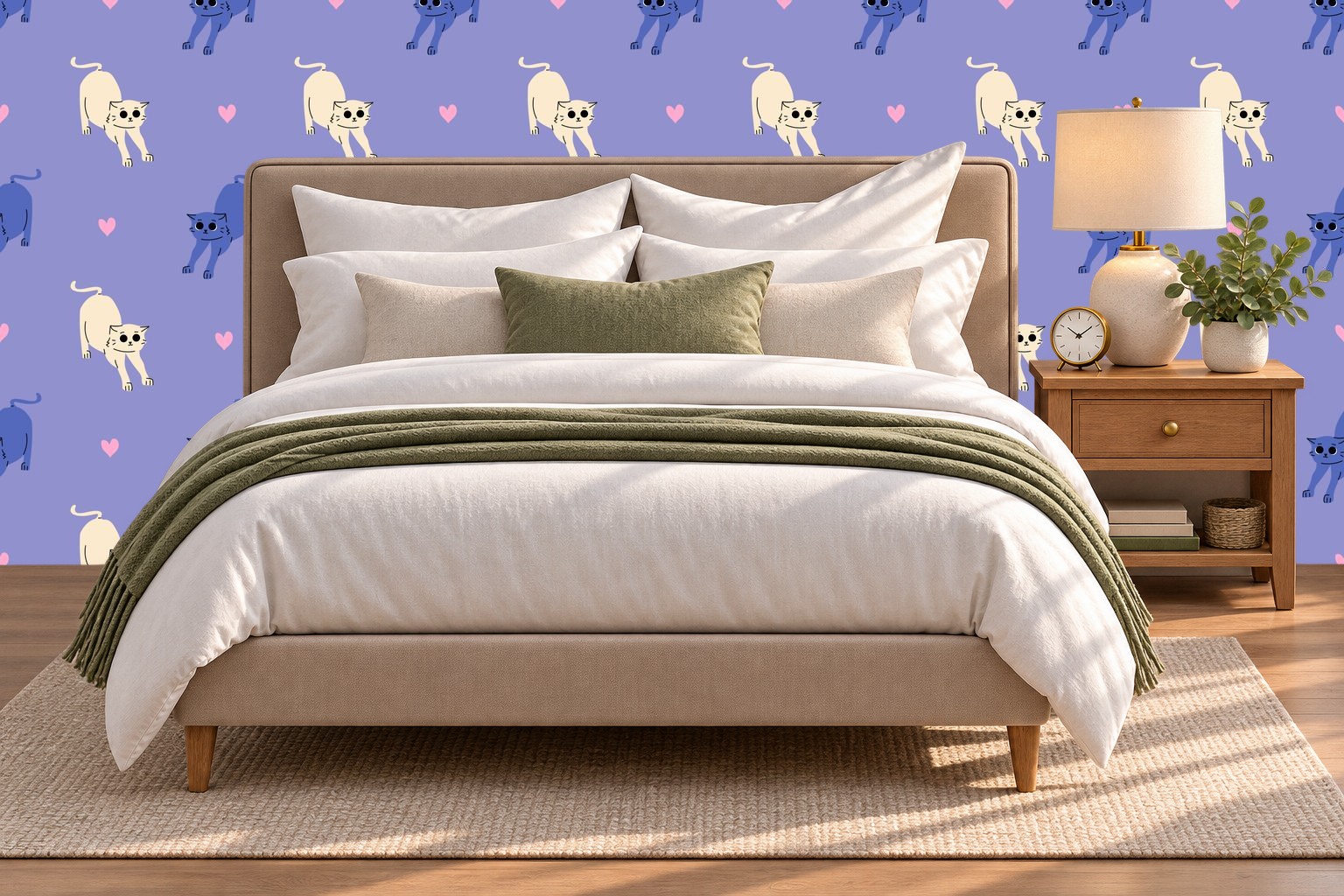 Design 720 — Bedroom — Pillow Close-up