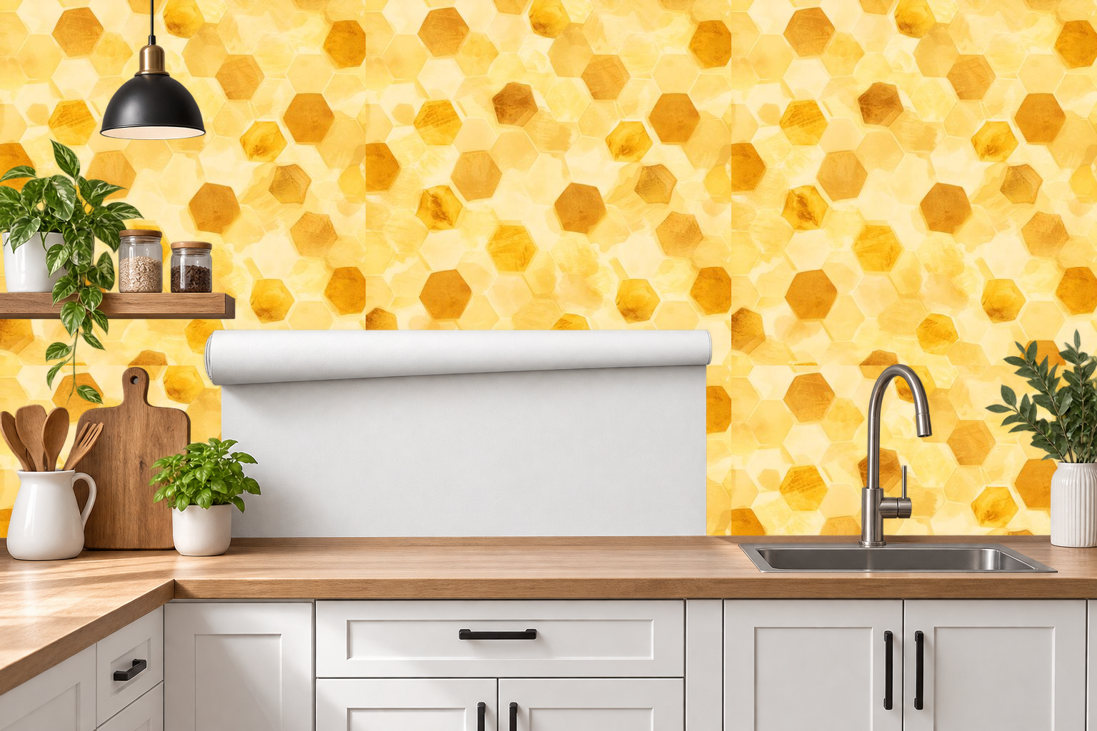 Design 440 — Roll — Kitchen Backsplash