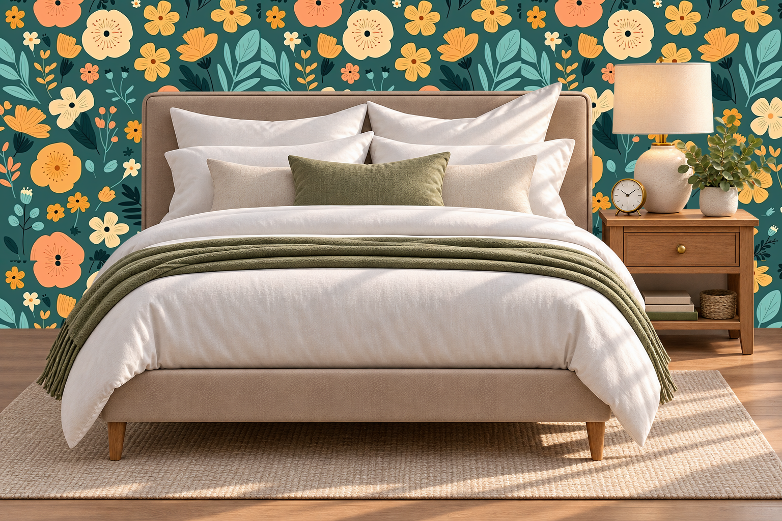 Design 74 — Bedroom — Pillow Close-up