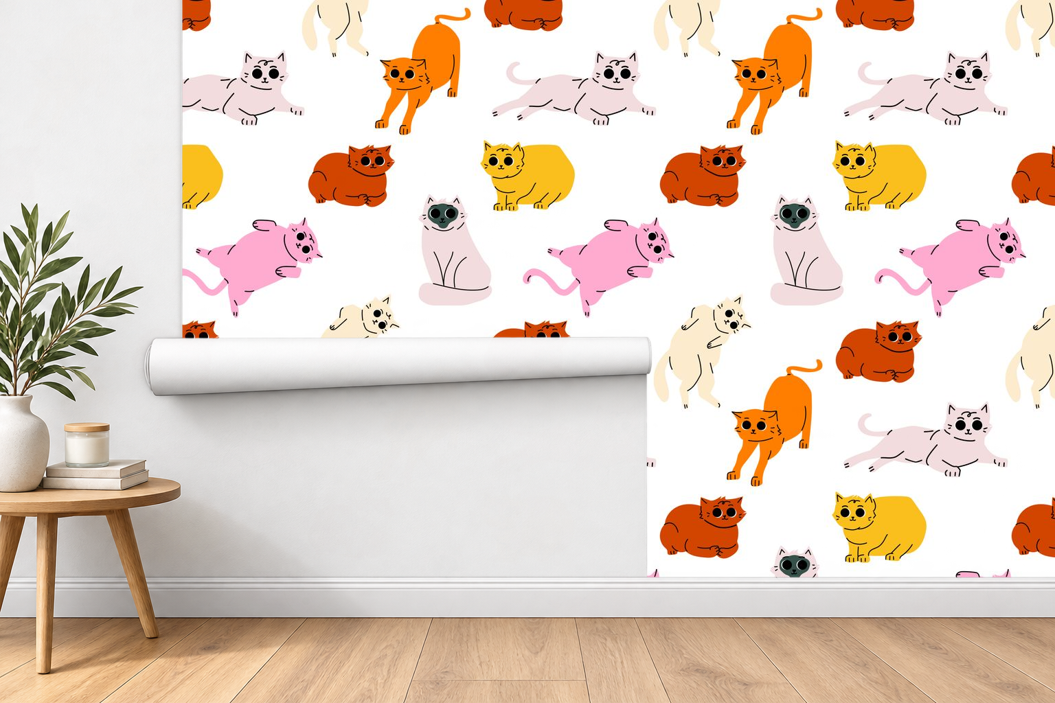 Design 717 — Roll on Wall — Corner