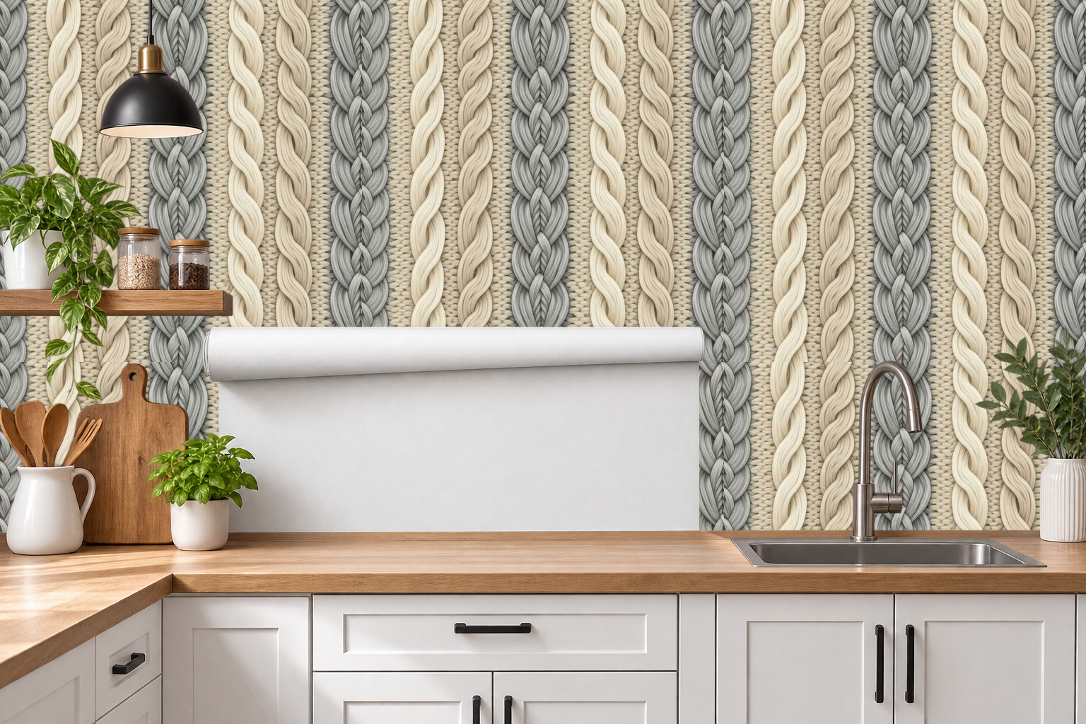 Design 587 — Roll — Kitchen Backsplash