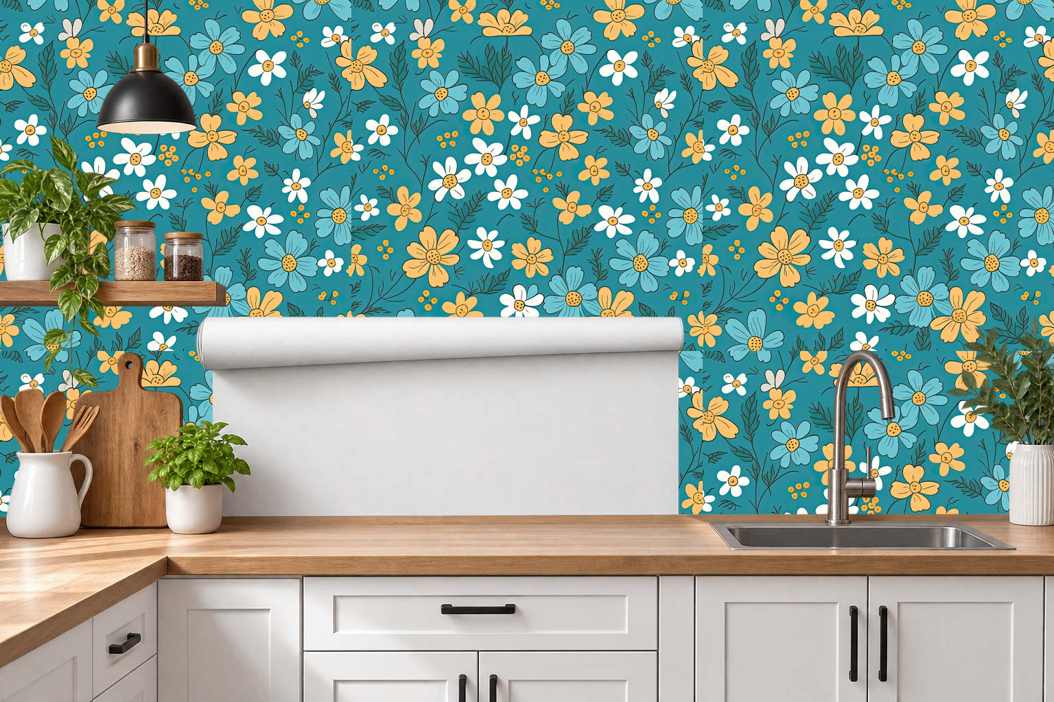 Design 75 — Roll — Kitchen Backsplash