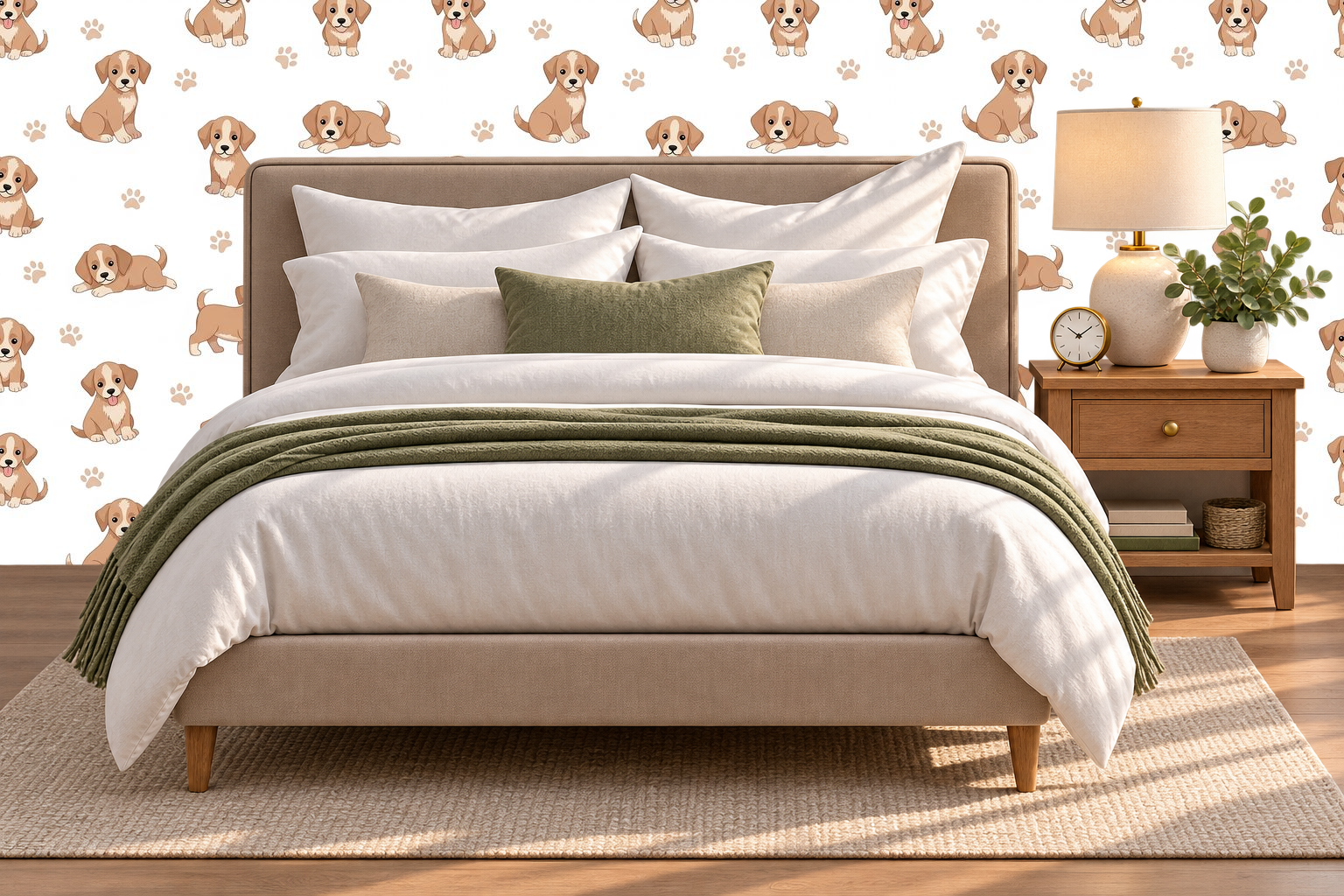 Design 132 — Bedroom — Pillow Close-up