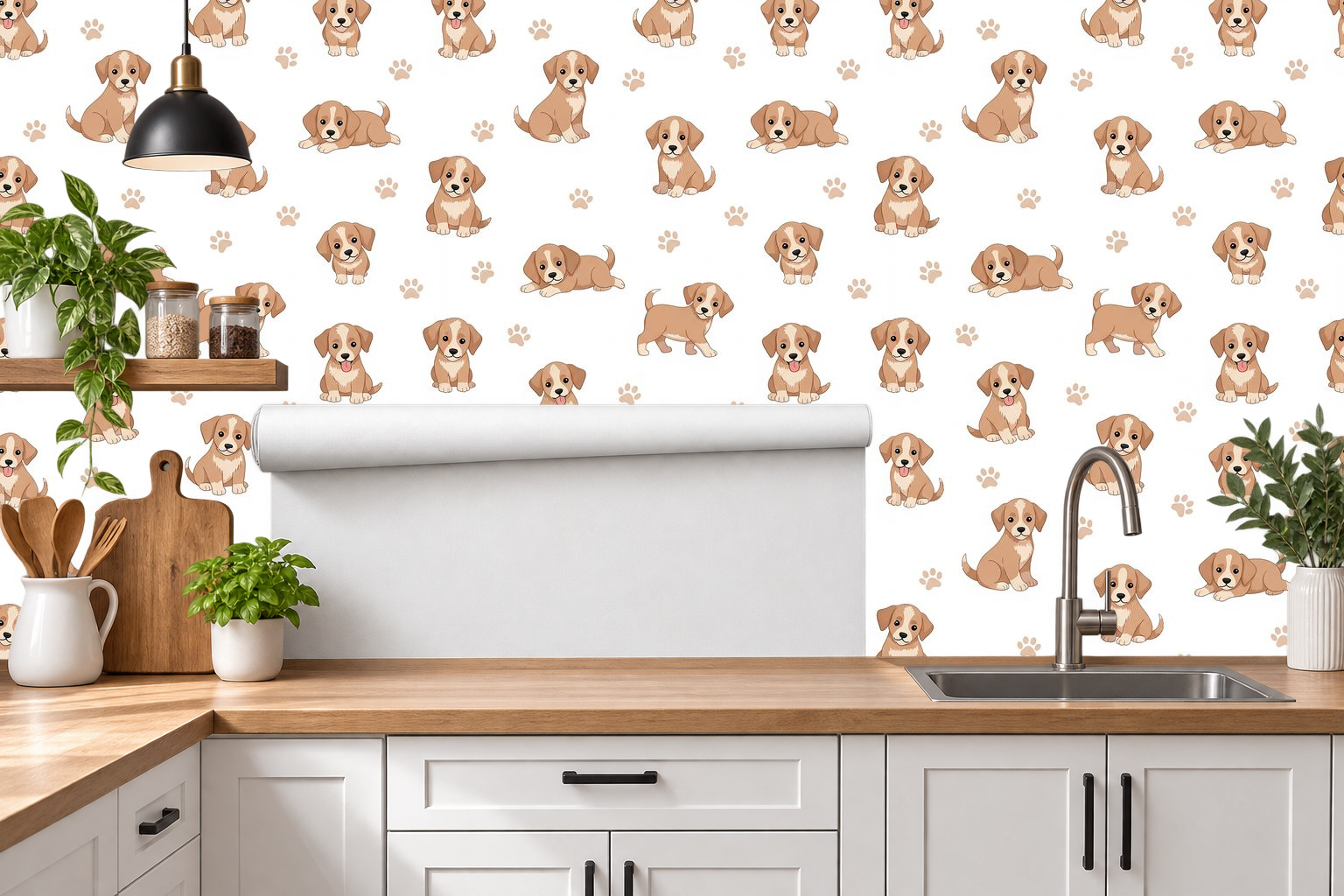 Design 132 — Roll — Kitchen Backsplash