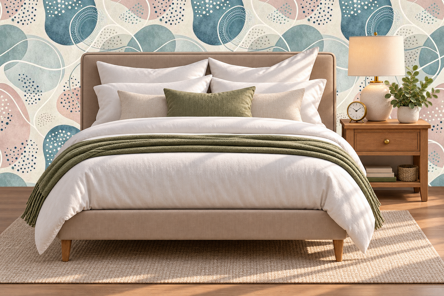 Design 355 — Bedroom — Pillow Close-up