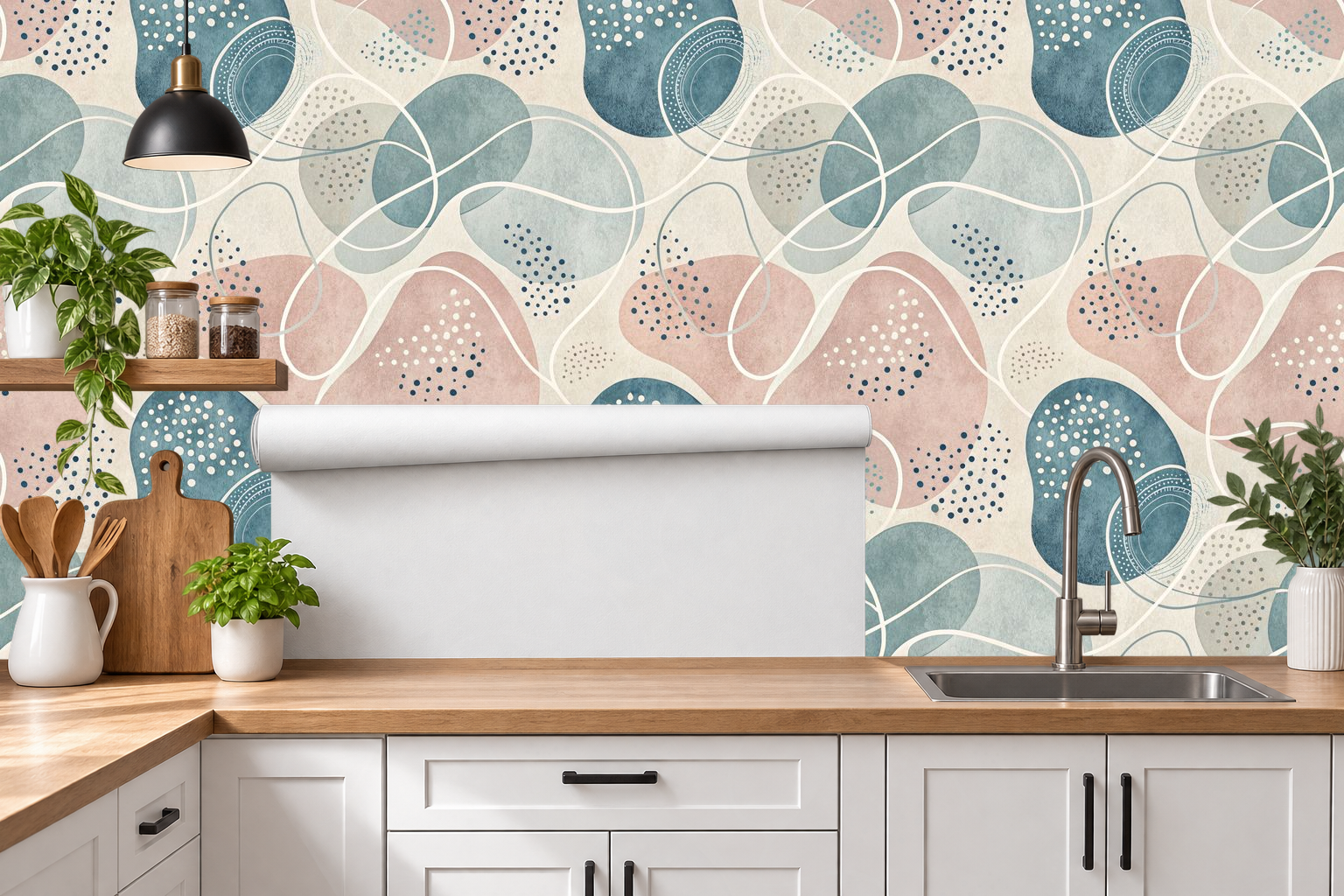 Design 355 — Roll — Kitchen Backsplash