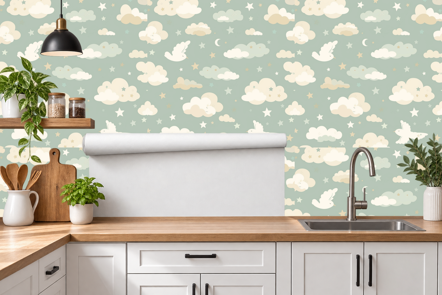 Design 59 — Roll — Kitchen Backsplash