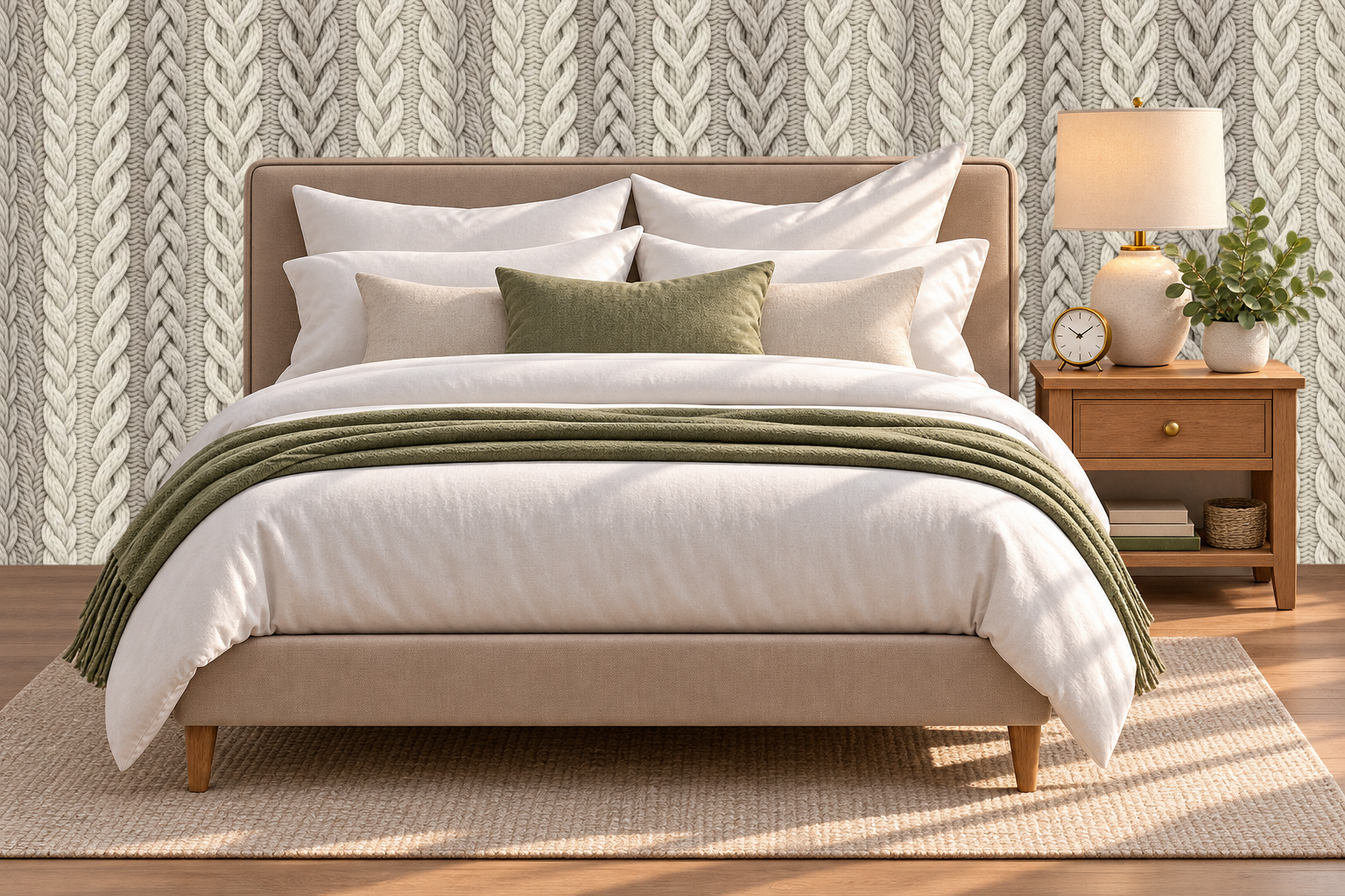 Design 612 — Bedroom — Pillow Close-up