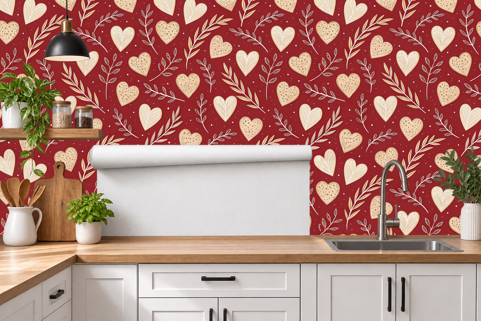 Design 522 — Roll — Kitchen Backsplash