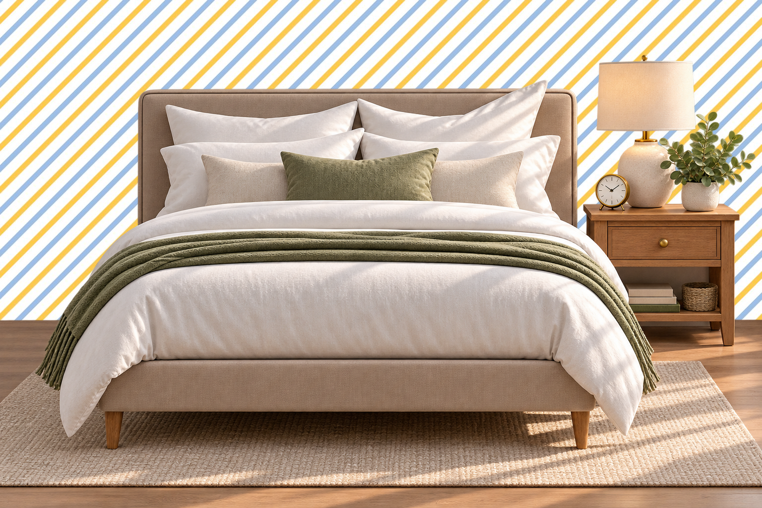 Design 643 — Bedroom — Pillow Close-up