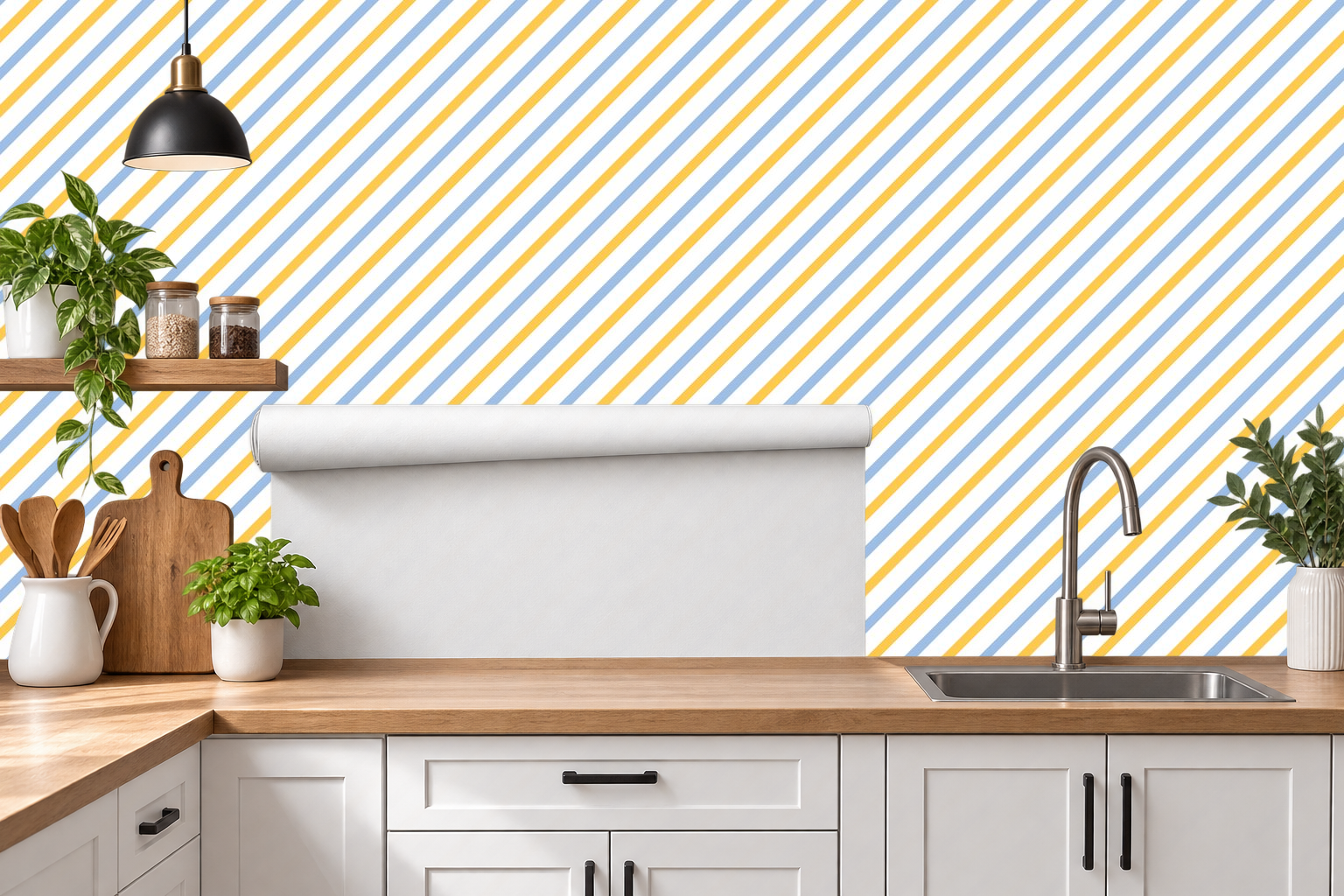 Design 643 — Roll — Kitchen Backsplash