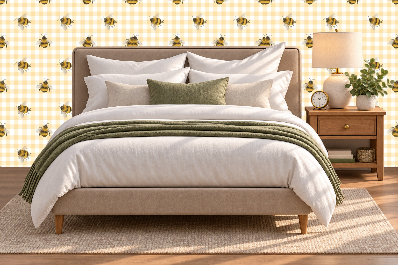 Design 442 — Bedroom — Pillow Close-up