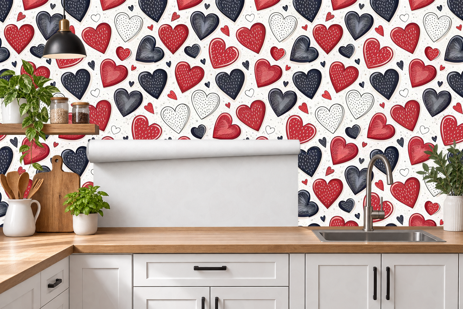 Design 520 — Roll — Kitchen Backsplash
