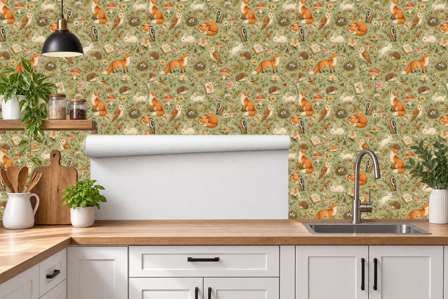 Design 3 — Roll — Kitchen Backsplash