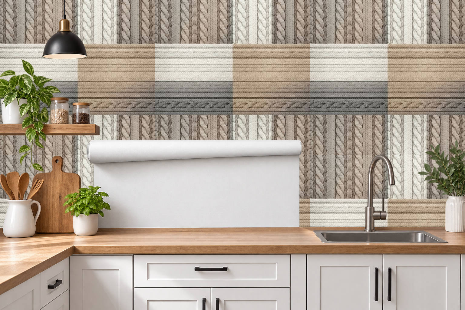 Design 589 — Roll — Kitchen Backsplash