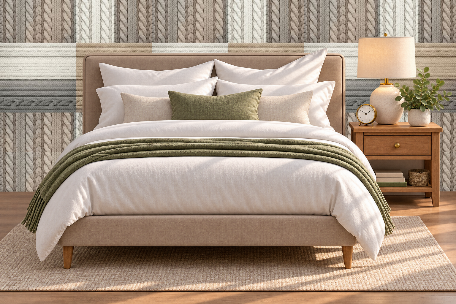 Design 589 — Bedroom — Pillow Close-up