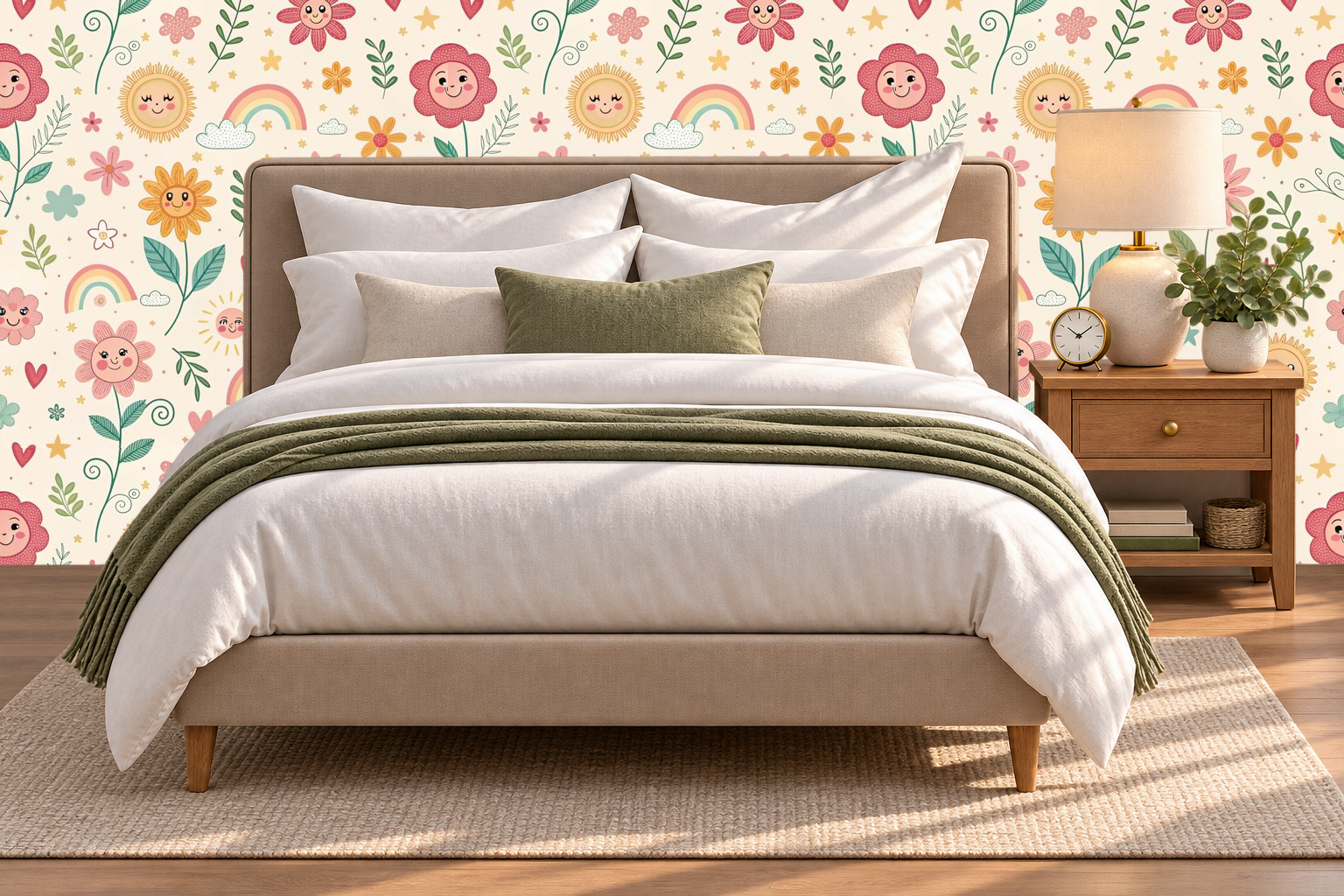 Design 381 — Bedroom — Pillow Close-up