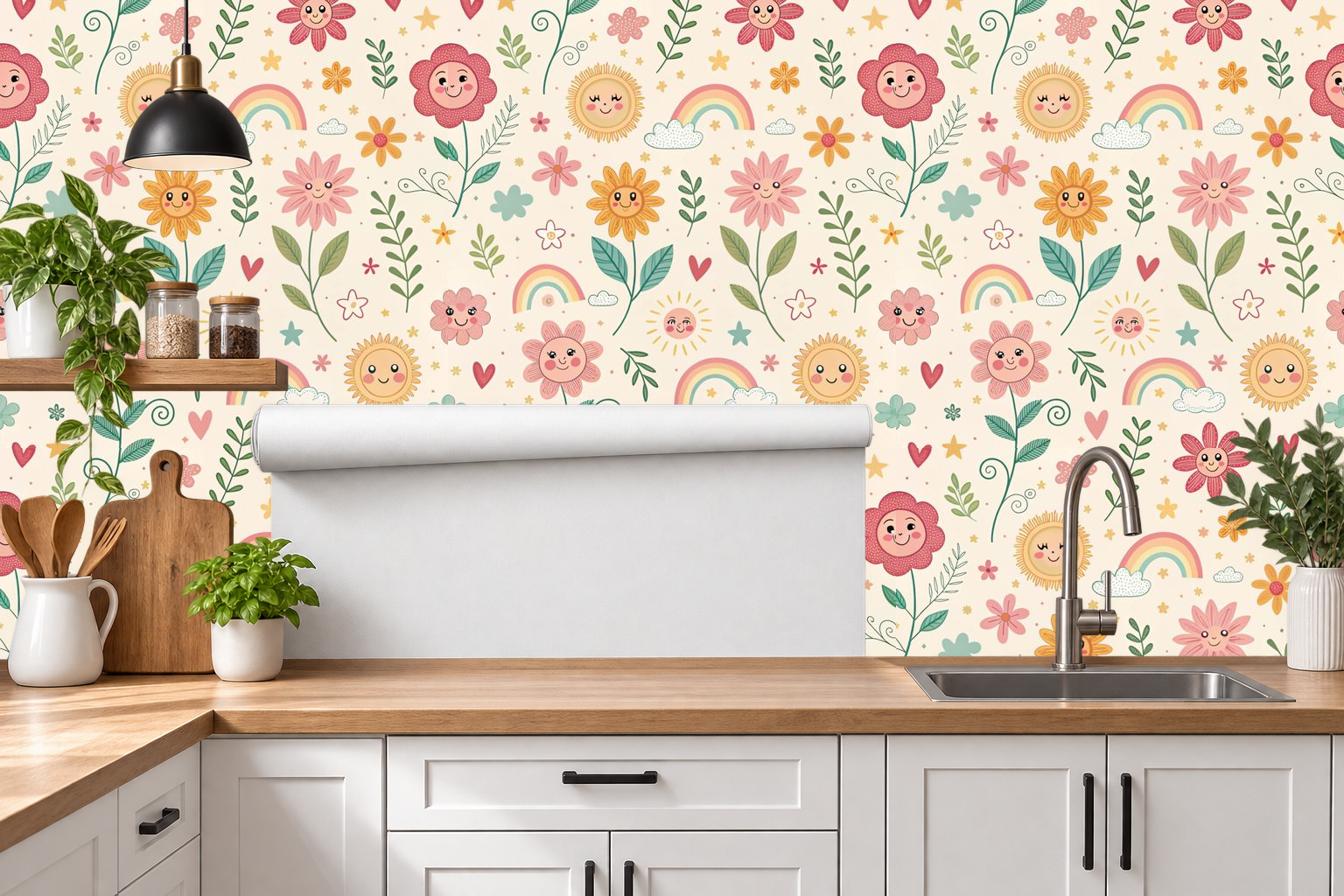 Design 381 — Roll — Kitchen Backsplash