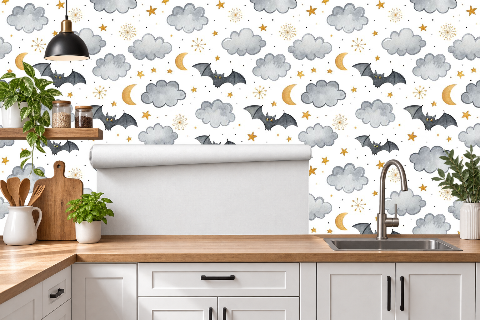 Design 199 — Roll — Kitchen Backsplash