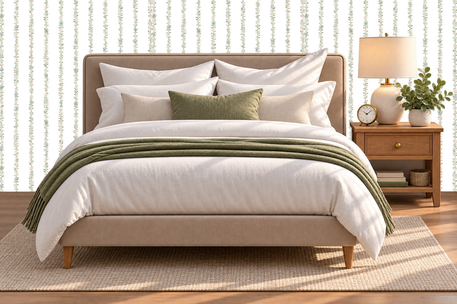 Design 233 — Bedroom — Pillow Close-up