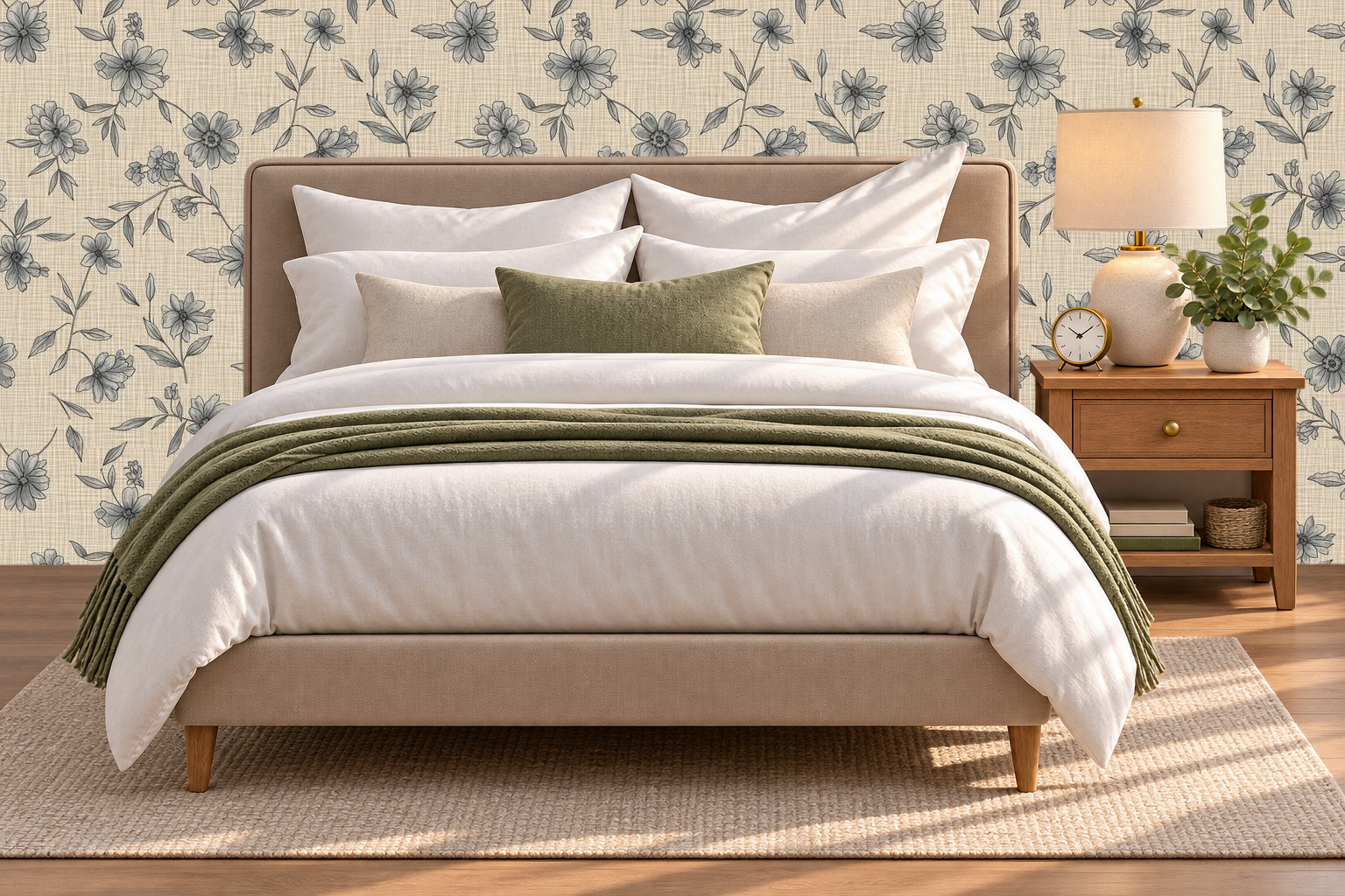 Design 186 — Bedroom — Pillow Close-up
