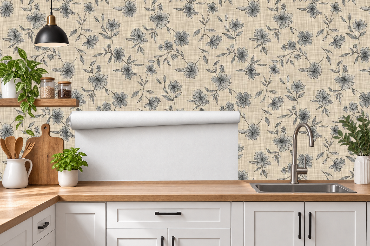Design 186 — Roll — Kitchen Backsplash