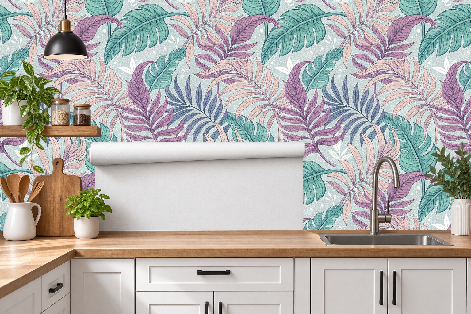 Design 405 — Roll — Kitchen Backsplash