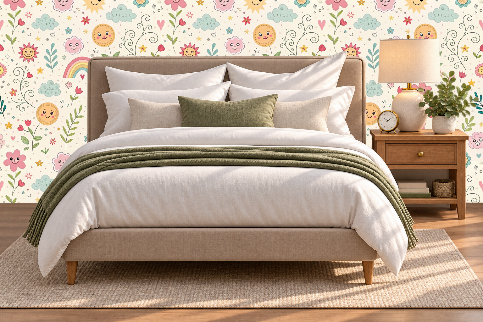 Design 398 — Bedroom — Pillow Close-up