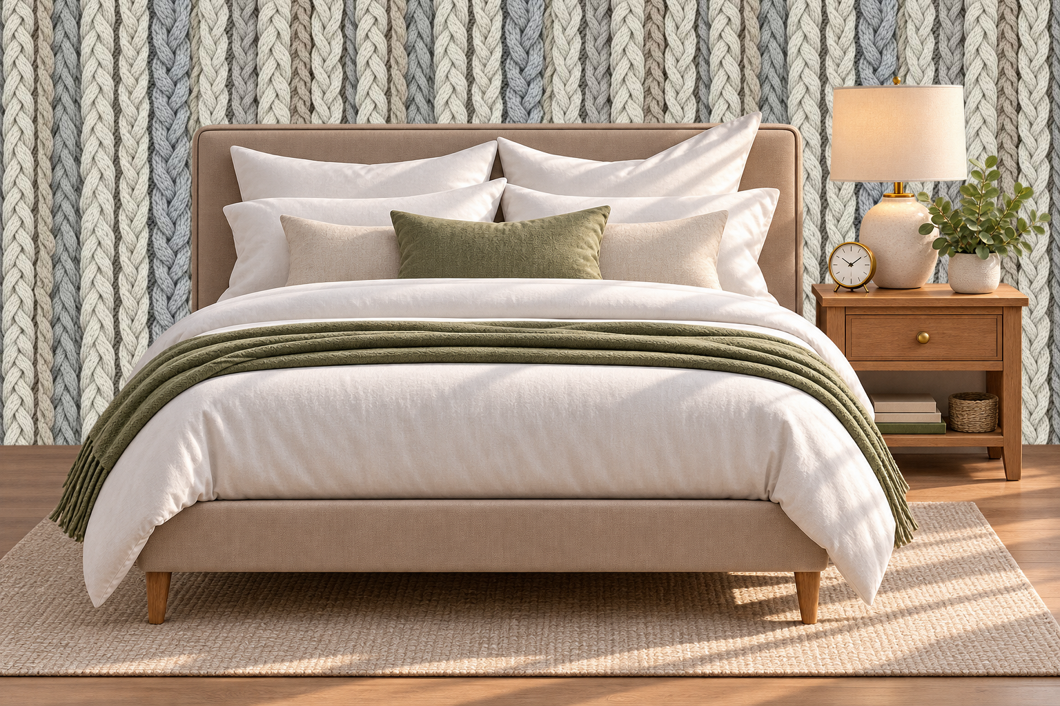 Design 586 — Bedroom — Pillow Close-up