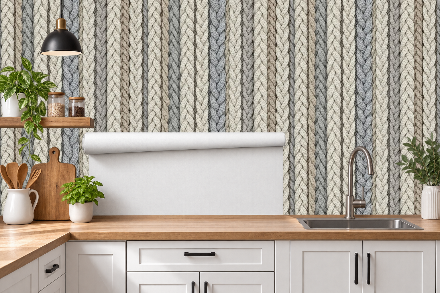 Design 586 — Roll — Kitchen Backsplash