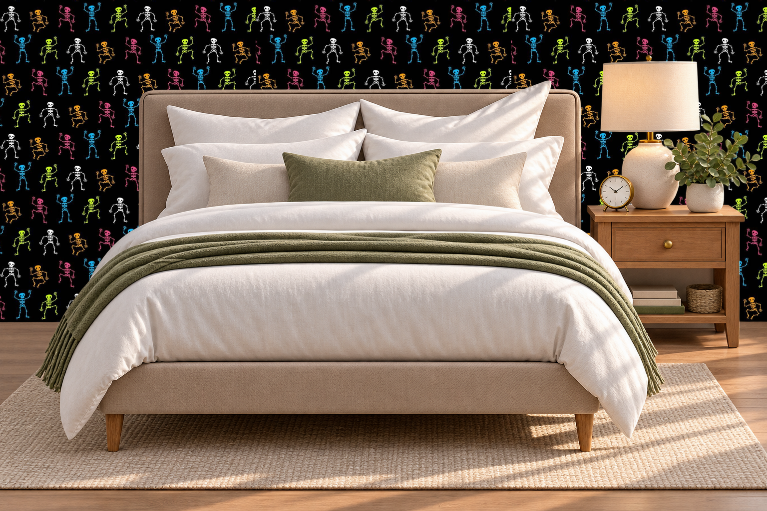 Design 230 — Bedroom — Pillow Close-up