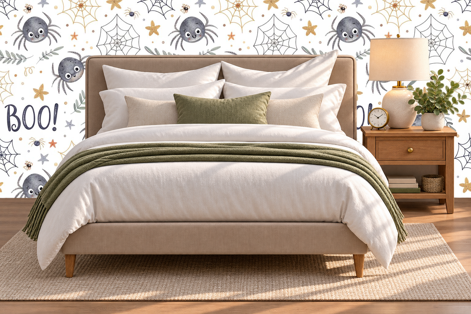 Design 211 — Bedroom — Pillow Close-up