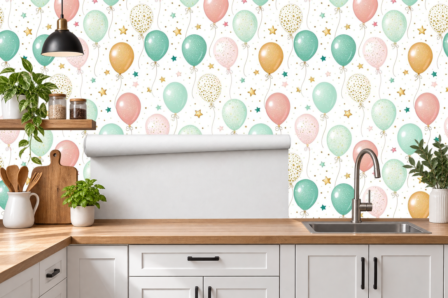 Design 413 — Roll — Kitchen Backsplash