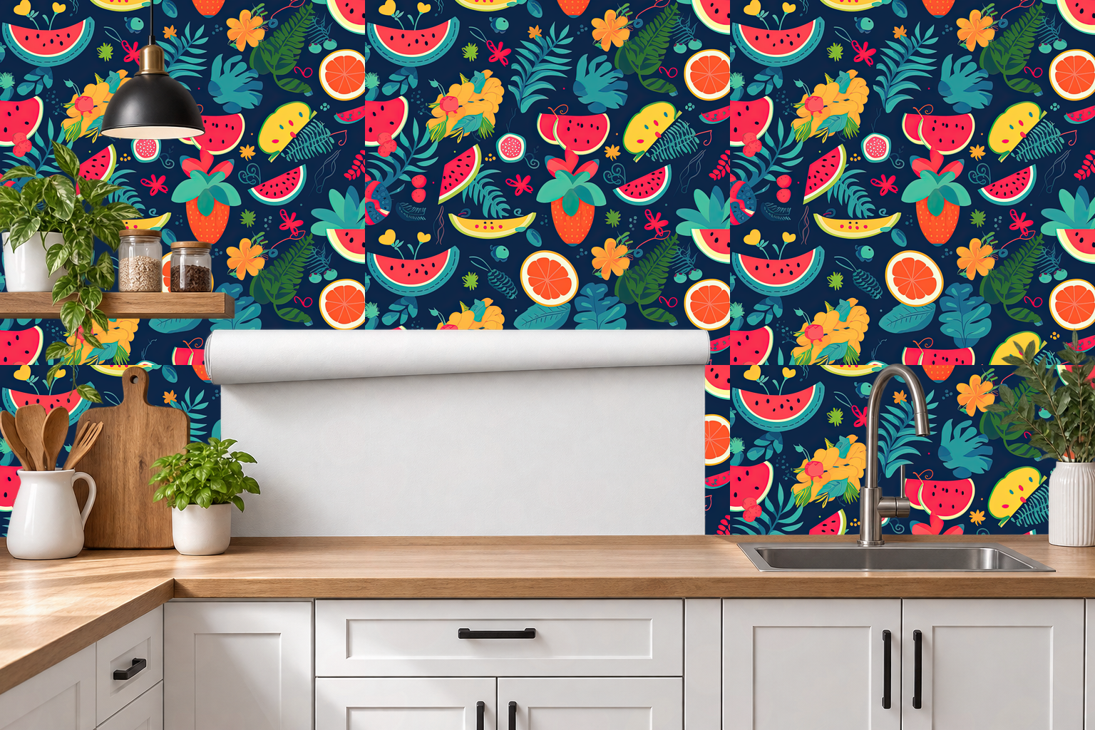Design 84 — Roll — Kitchen Backsplash