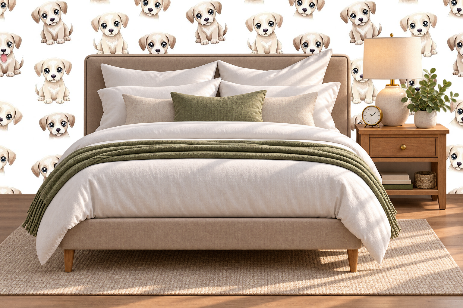 Design 114 — Bedroom — Pillow Close-up