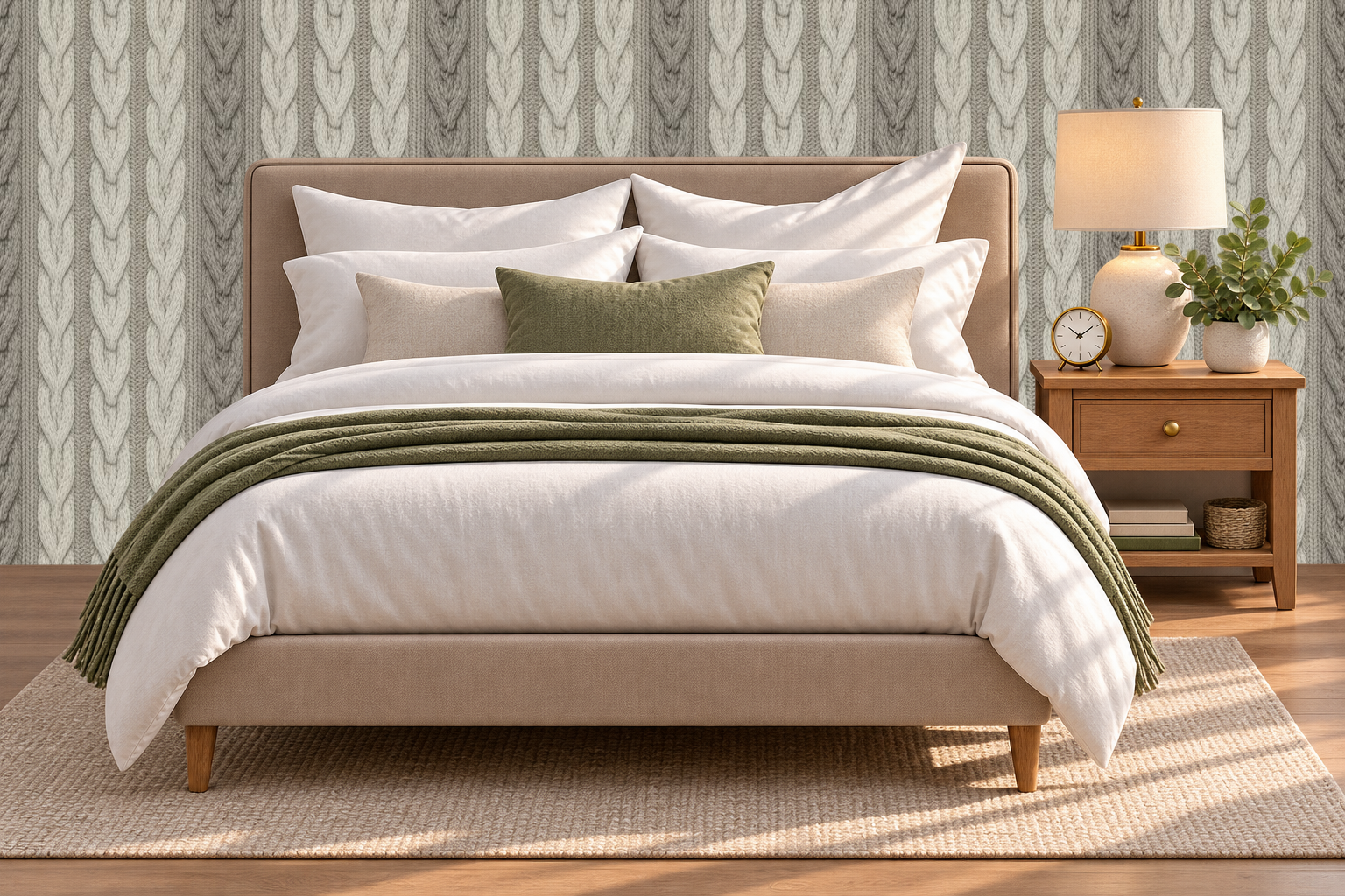 Design 570 — Bedroom — Pillow Close-up