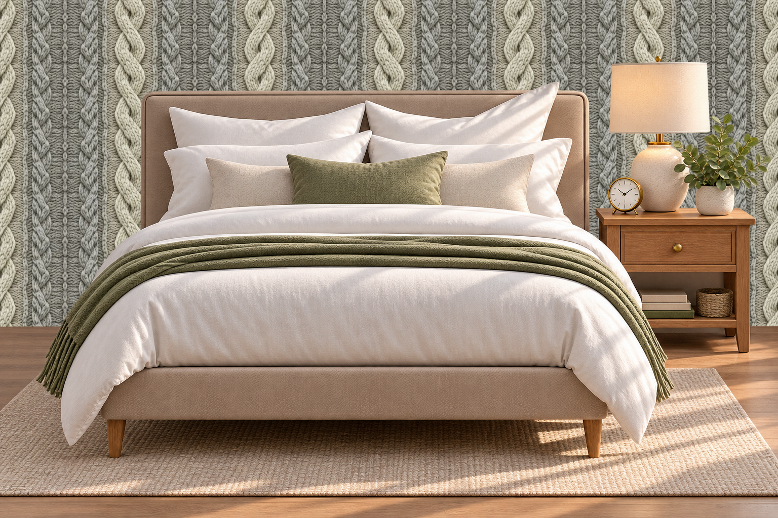 Design 571 — Bedroom — Pillow Close-up