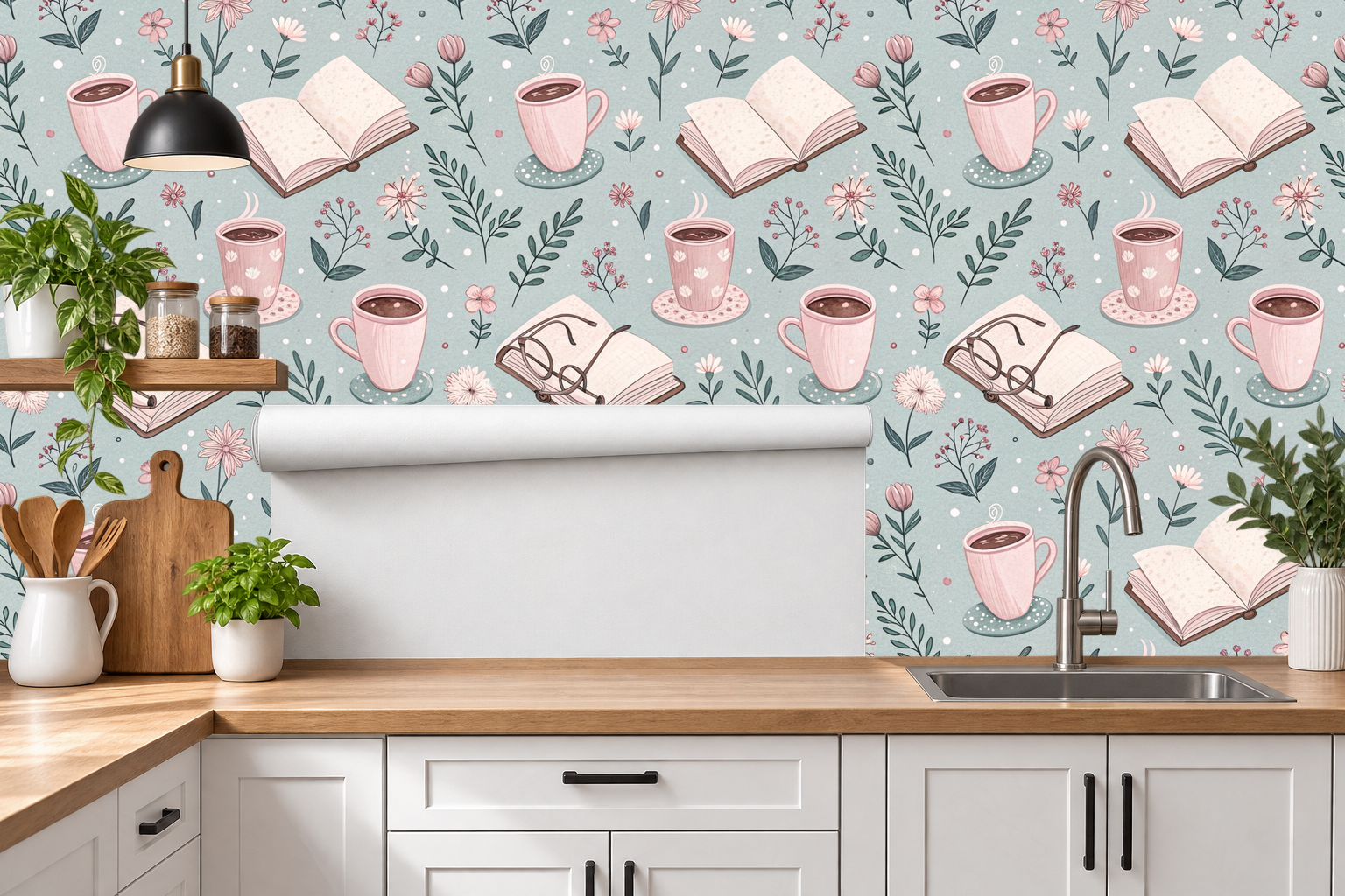 Design 453 — Roll — Kitchen Backsplash