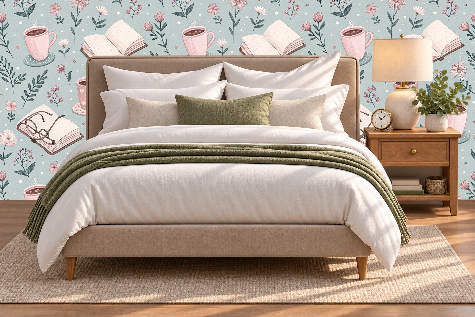 Design 453 — Bedroom — Pillow Close-up