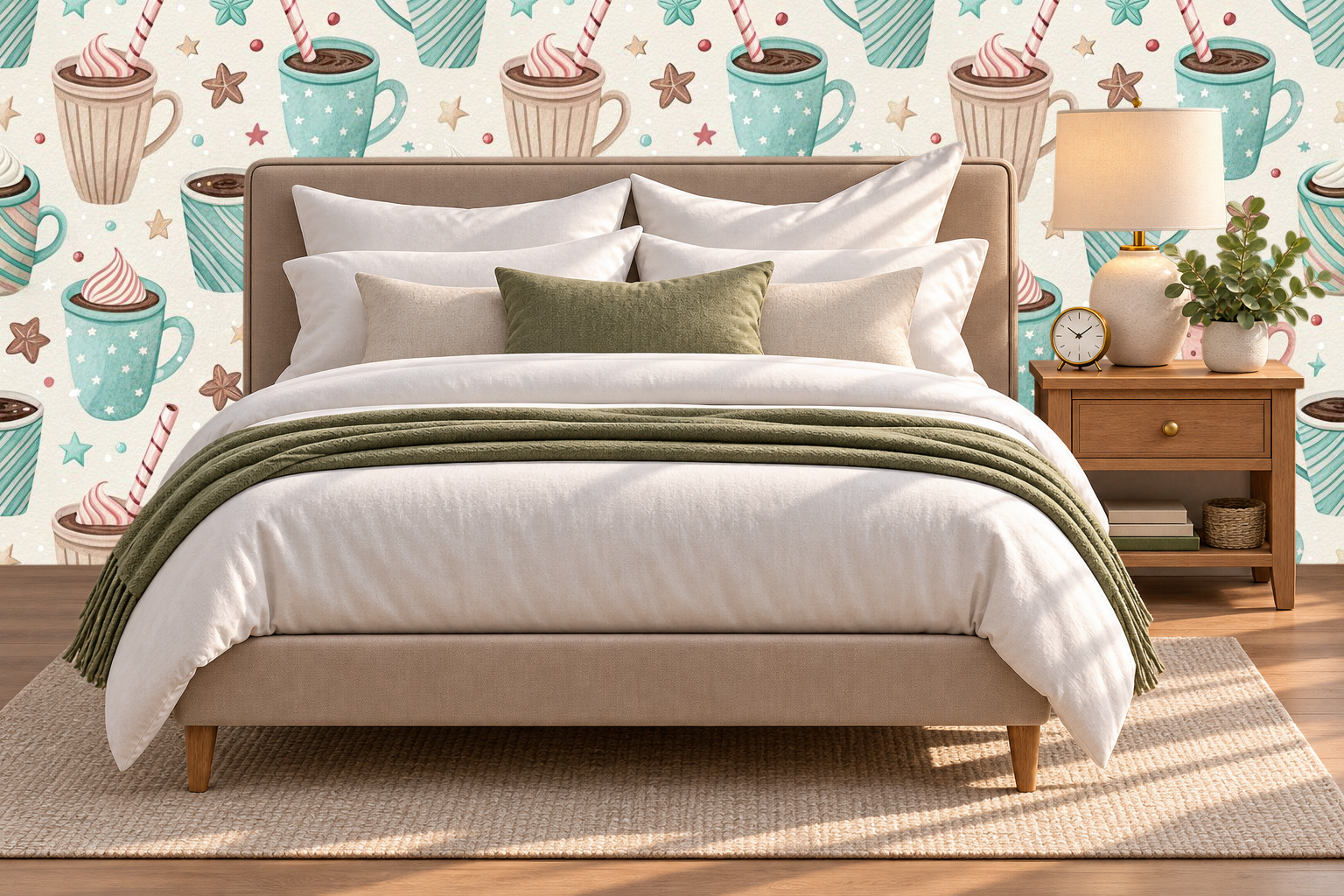 Design 457 — Bedroom — Pillow Close-up