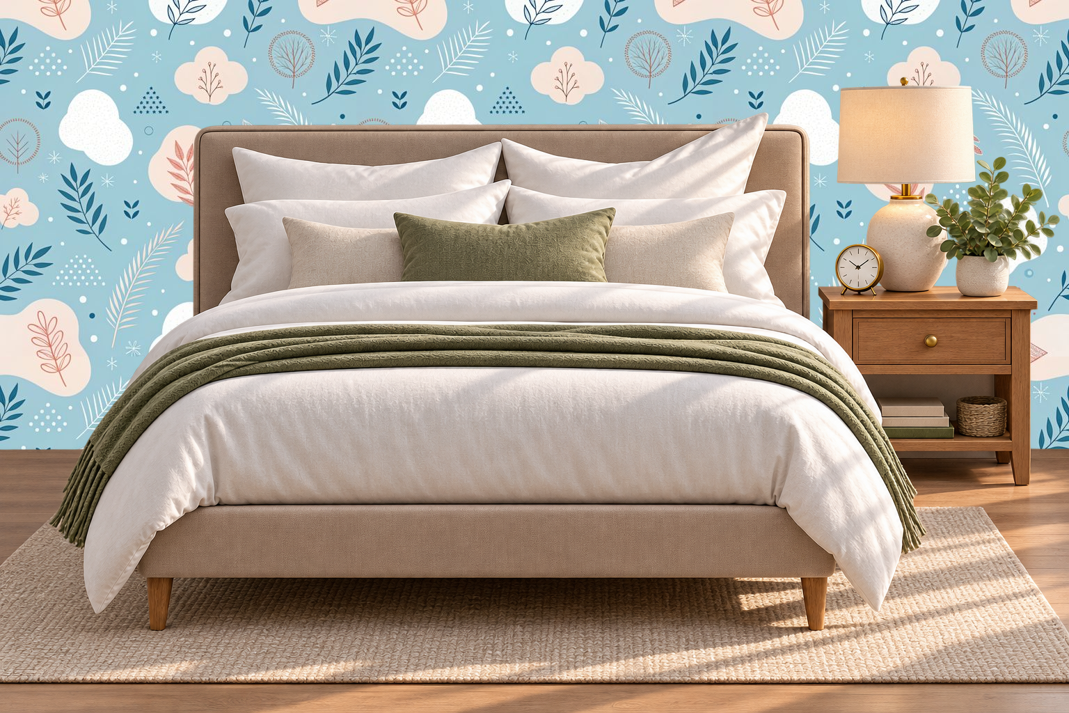 Design 370 — Bedroom — Pillow Close-up