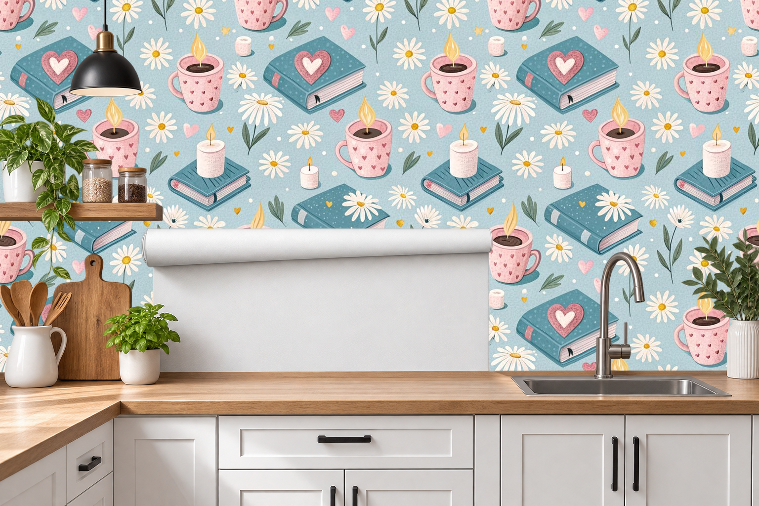 Design 473 — Roll — Kitchen Backsplash