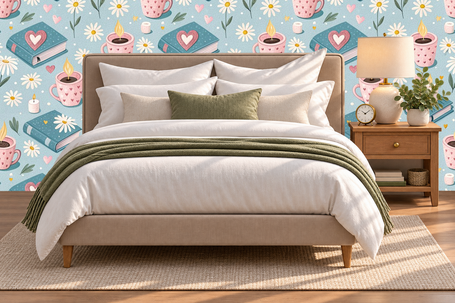 Design 473 — Bedroom — Pillow Close-up