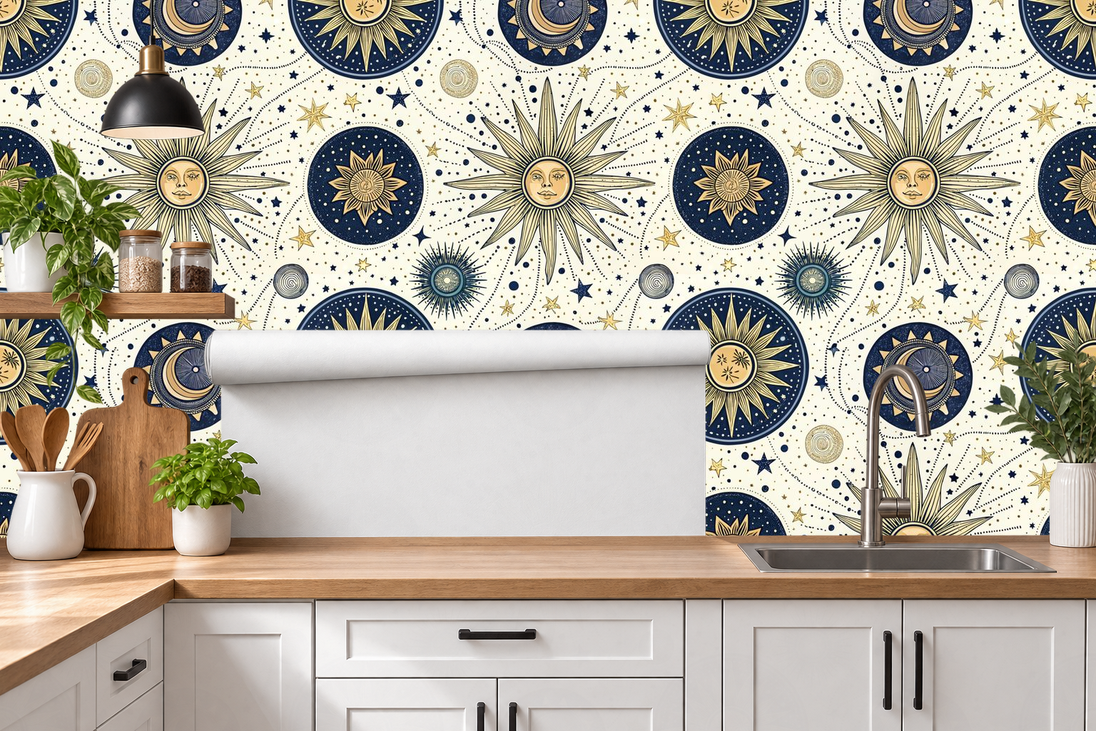 Design 504 — Roll — Kitchen Backsplash