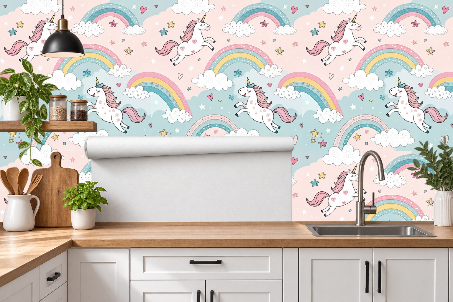 Design 317 — Roll — Kitchen Backsplash
