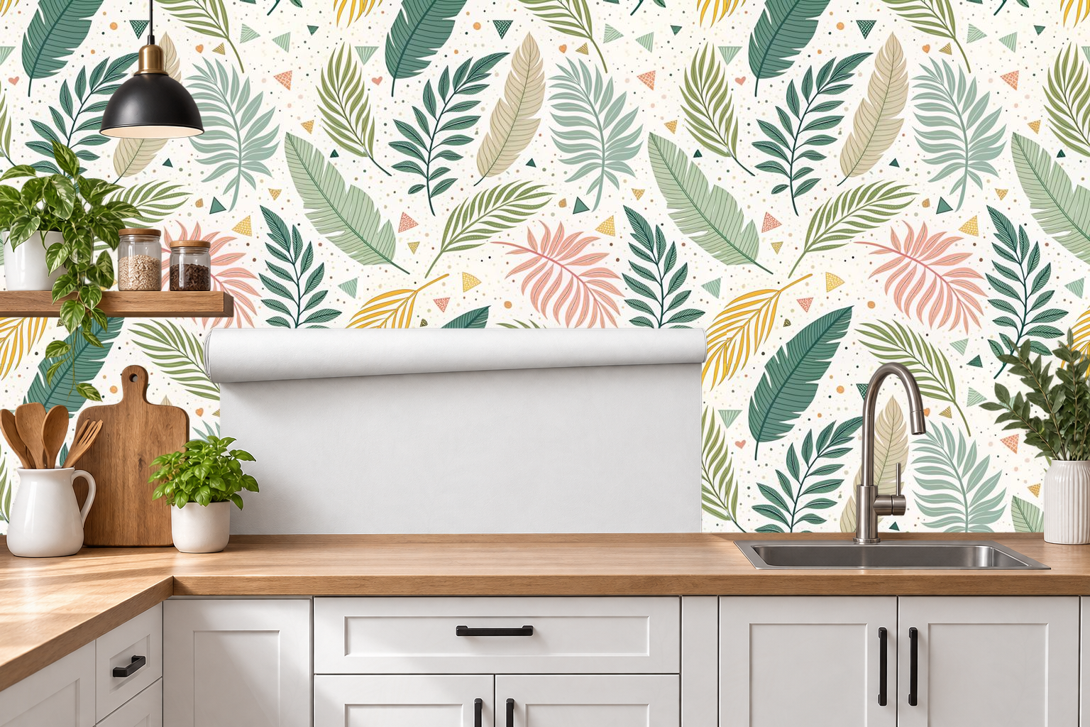 Design 348 — Roll — Kitchen Backsplash